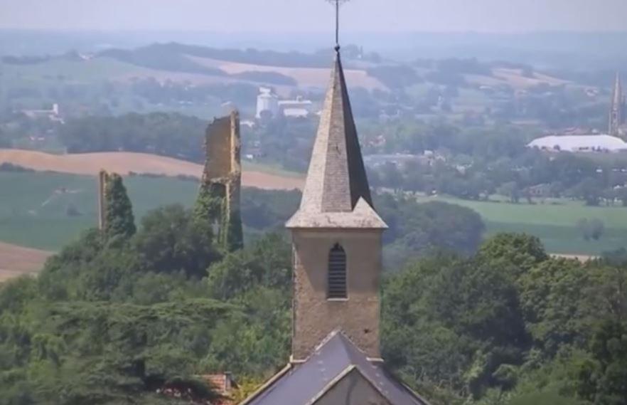 Gite Chambre D'Hotes Insolite Dans Un Pigeonnier A 5 Minutes De Marciac Gers Monlezun Exteriör bild